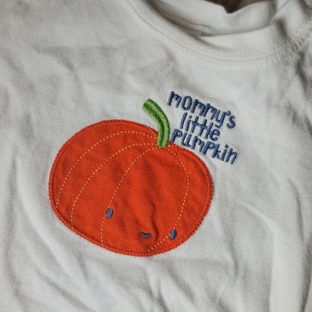 Gymboree 12-18m Mommy's Little Pumpkin Onesie Bodysuit 100% Cotton EUC